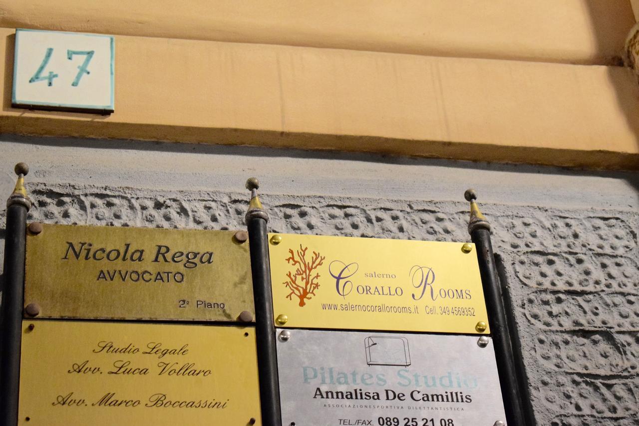 ساليرنو Corallo Rooms المظهر الخارجي الصورة